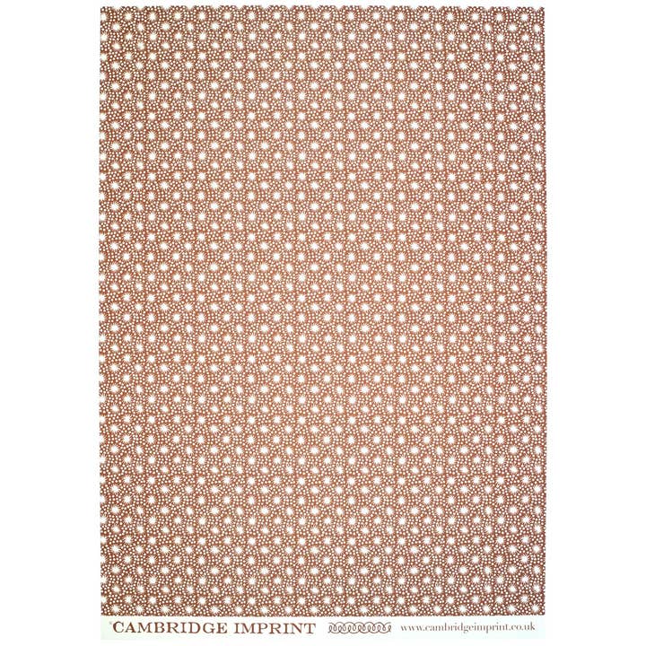 Cambridge Imprint - Vendita all'ingrosso Carta da regalo in fogli - Culi in carta con motivi animalier marrone cacao