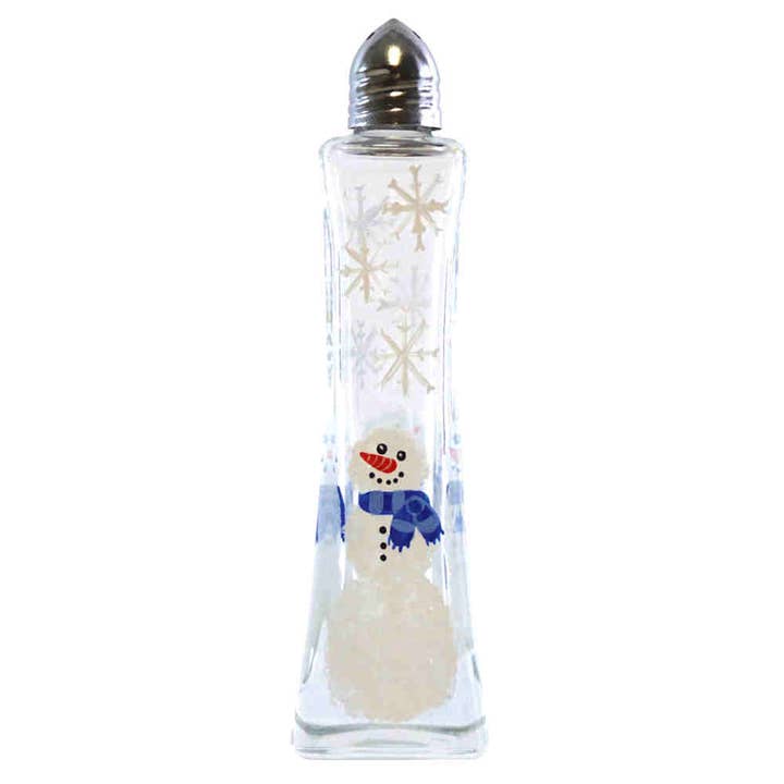 Snowman Tall Salt & Pepper for wholesale by Classy Art Designs, LLC