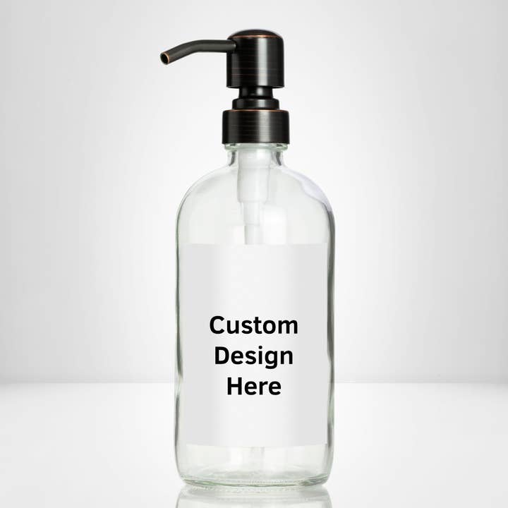 Artanis Home - Wholesale Soap Dispenser - Fully Customizable Amber Glass Soap Dispenser6