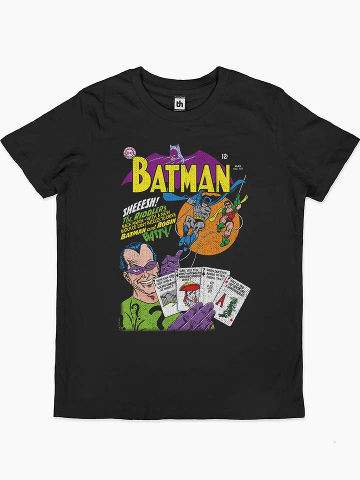 Camiseta infantil The Riddler's Back Again para venta al por mayor de Threadheads