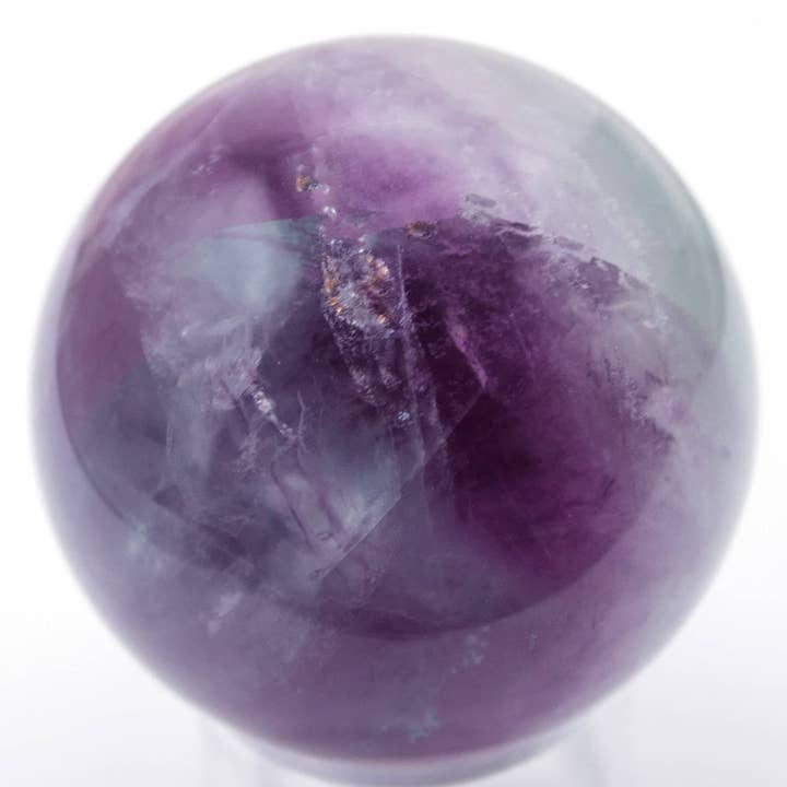 Tiny Rituals - Wholesale Spiritual Stone/Crystal - Rare Rainbow Fluorite Spheres - AAA Premium Quality105