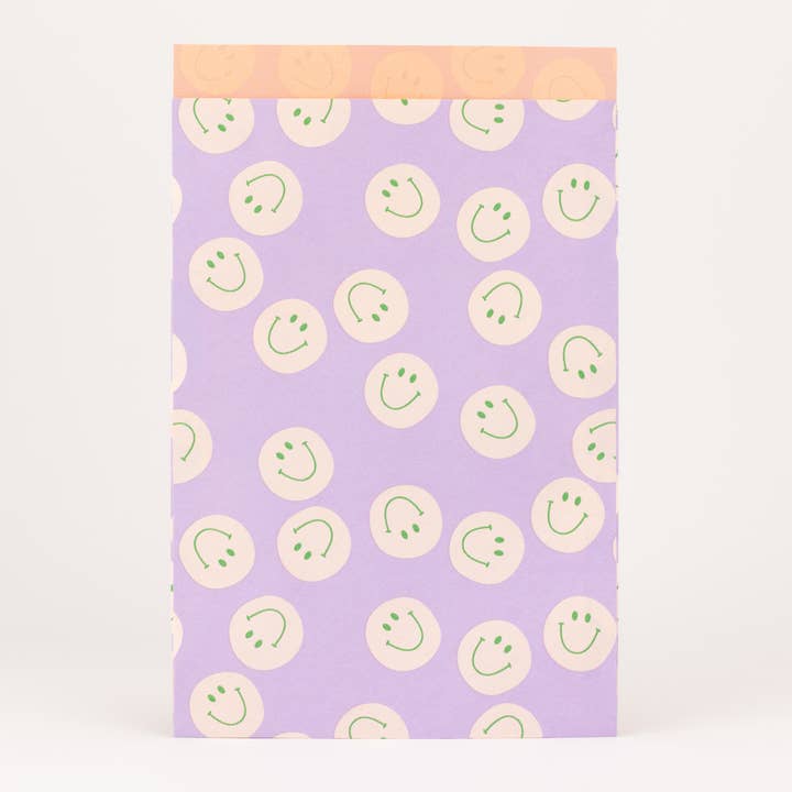 liebevoll verpackt - Wholesale Gift Bag - Paper bags smileys, lilac