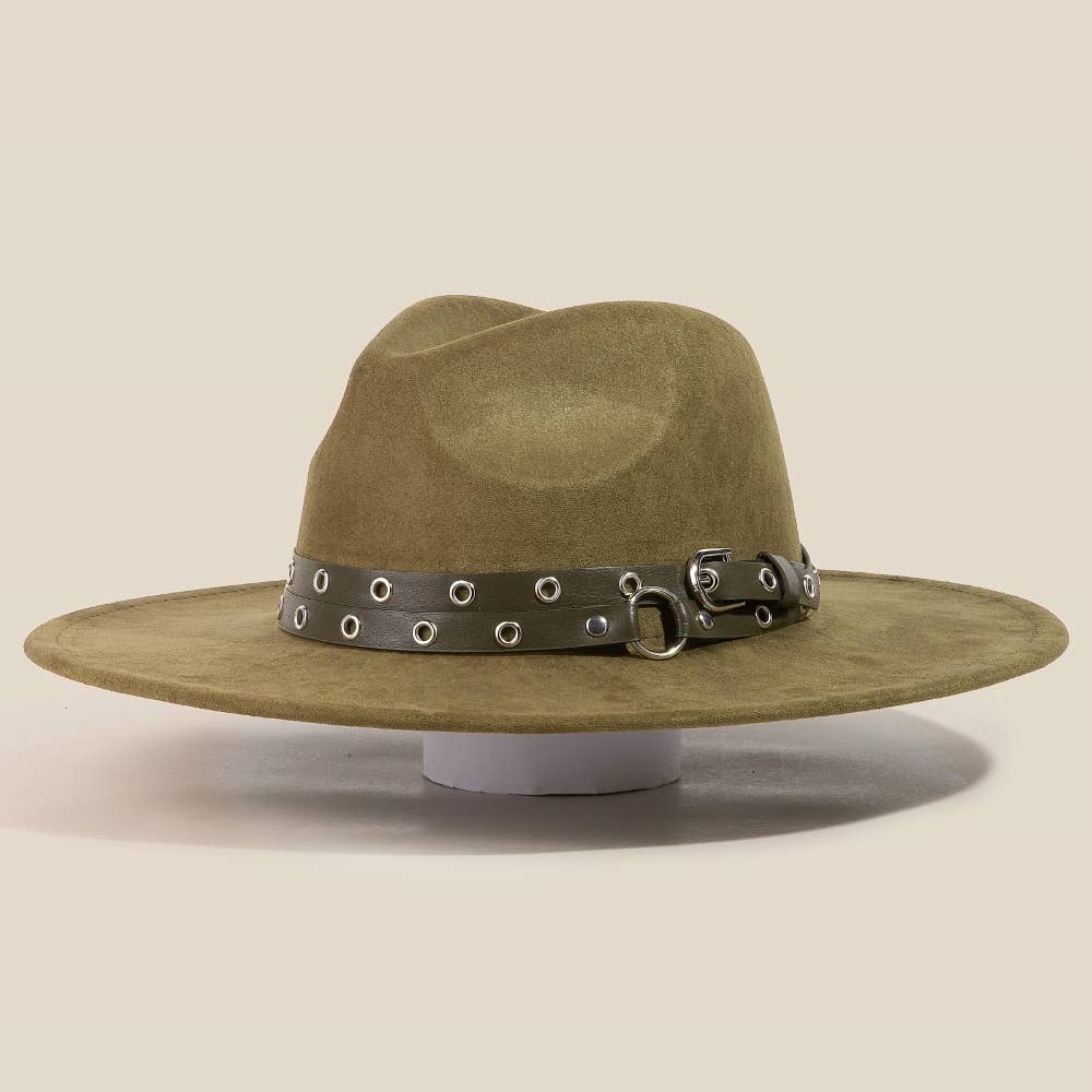 Anarchy Street – wholesale Fedora - Dam – Dubbelöljettsremmockafedora hatt3