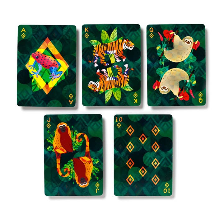 Puckator Ltd – wholesale Playing cards – Animal Kingdom Standard Playing Card Deck3