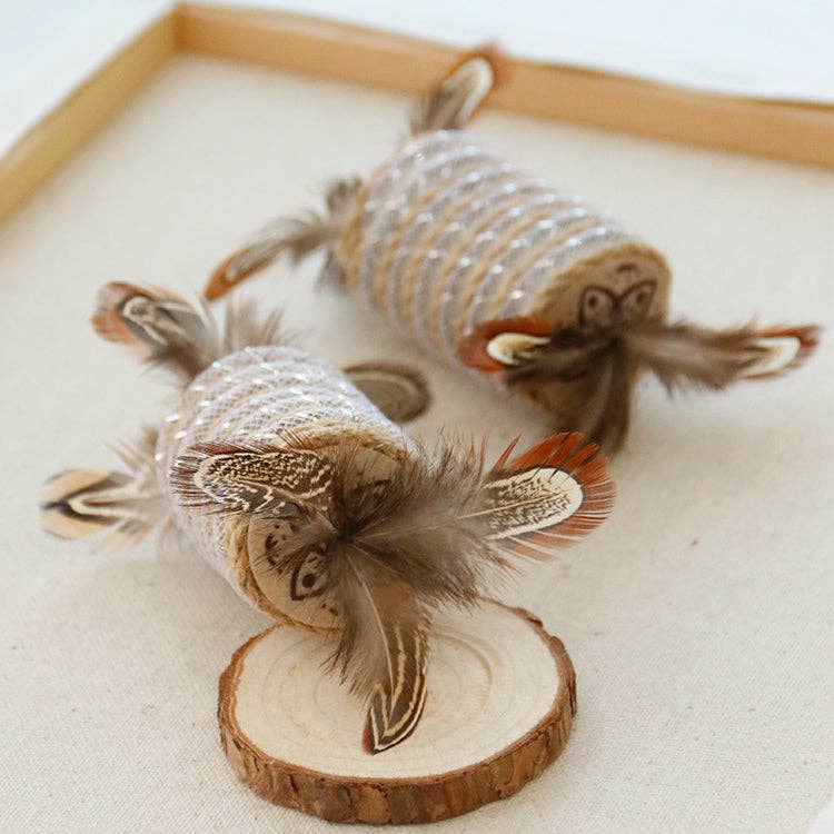 Cheerhunting – Engroshandel Legetøj - Kat – Moo - Fjeret Sound Roller Kattelegetøj4