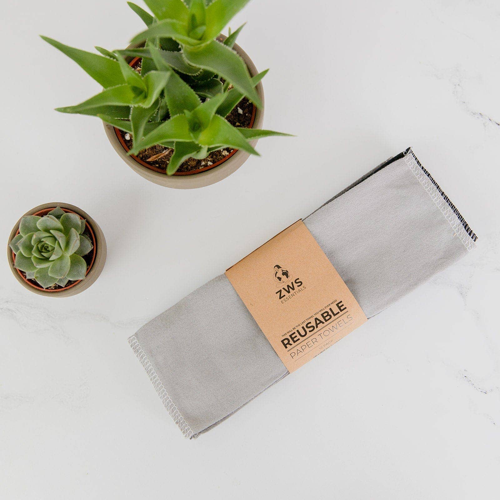 ZWS Essentials - Wholesale Paper Towels - Reusable Paper Towels 12-Pack 2