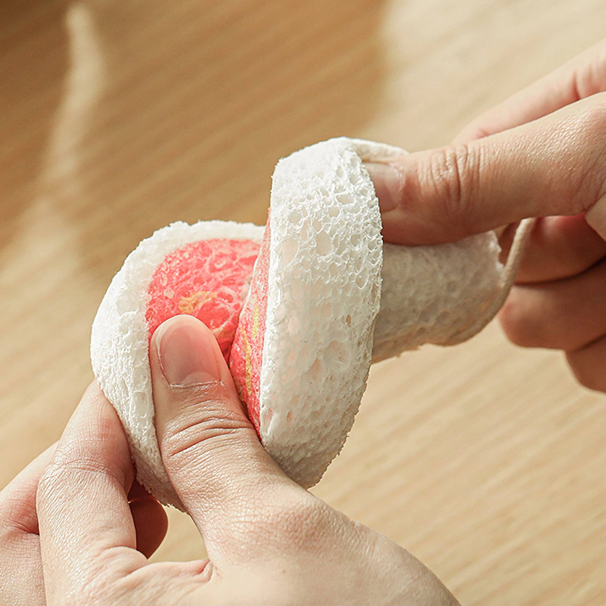 MinoCraft - Wholesale Dishcloth - Wood pulp dish sponge4