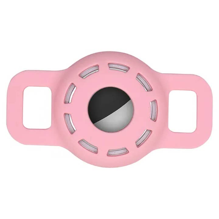 AirTag Holder | Harness or Collar Mounted (XS/S Size) | Pink for wholesale by Big and Little Dogs