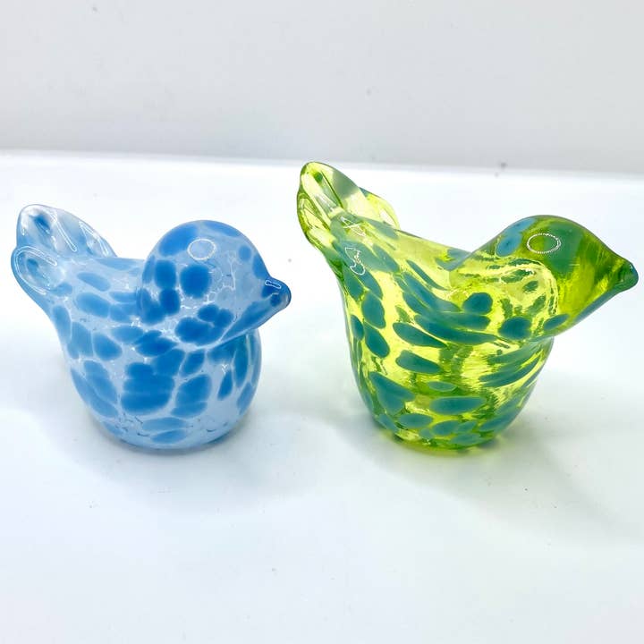 Alice Sturzinger LLC - Venta al por mayor Figura decorativa - Figurita de Cristal Soplado Pajarito de Inspiración -12 Opciones de Color21