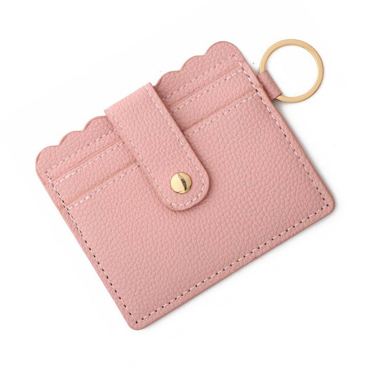 ACCITY - Wholesale Card Holder - Women's - Multi-Card PU Wallet with Keychain & Coin Pocket_CWAB49372