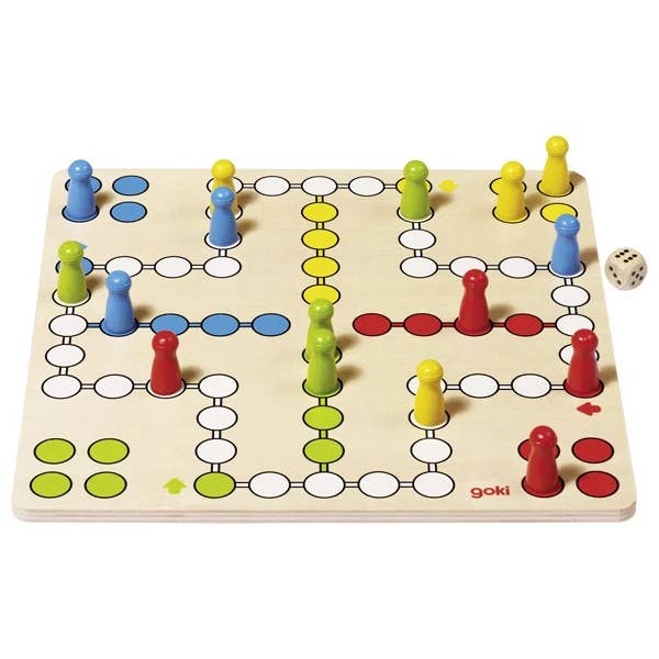 Goki Australia - Wholesale Board Game - Ludo board game, goki basic.