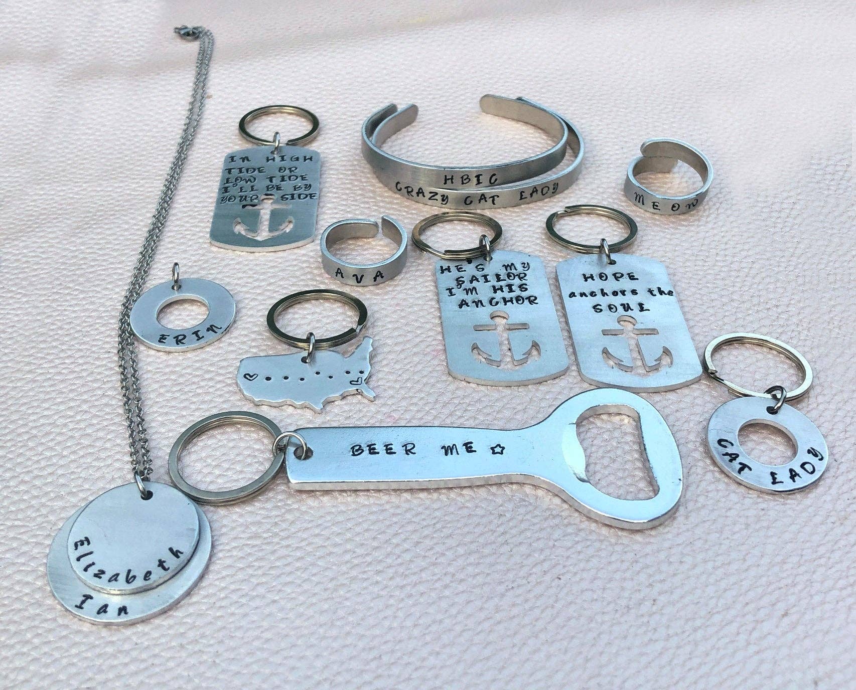 Handmade by Marlayna - Wholesale Bottle/Wine Opener - BEER ME d Bottle Opener1