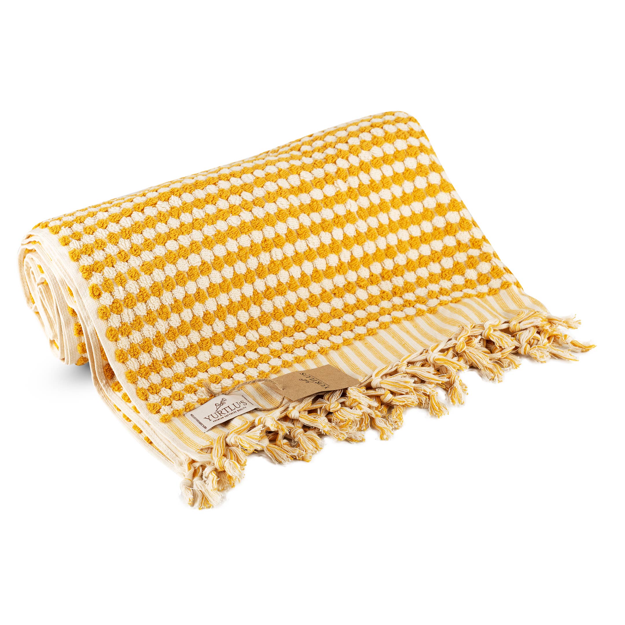 YURTLUS - Wholesale Bath Towel - Pompom Bubble Turkish Cotton Towel for Bath Beach Boutique6