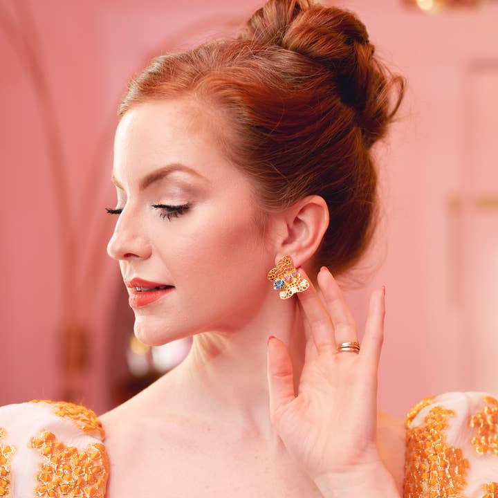 La Farfalla Filigrana Scogliera Rosa in Arcobaleno per la vendita all'ingrosso da parte di The Pink Reef