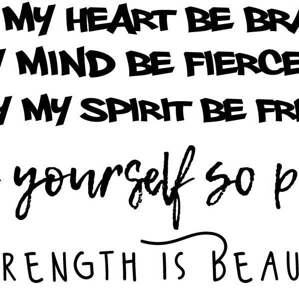 Wear Your Sole – Joalharia para calçado – Mulher por atacado – Tatuagem de sapato pequeno WYS - palavras em preto e branco4