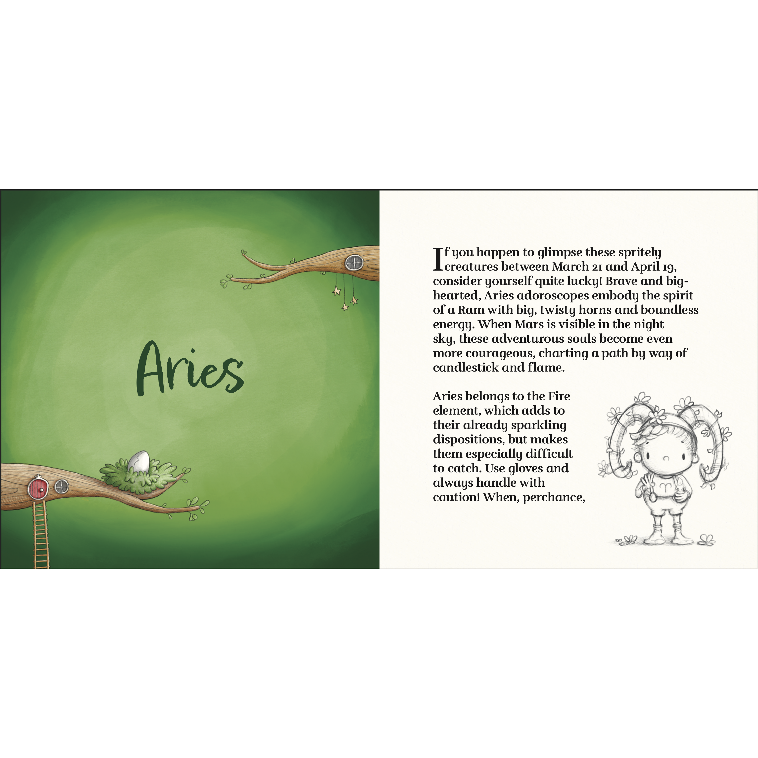 Paul Castle Studio - Wholesale Early Reader Book (6-8) - Adoroscopes Book - An illustrated guide to the 12 adorable signs of the zodiac5