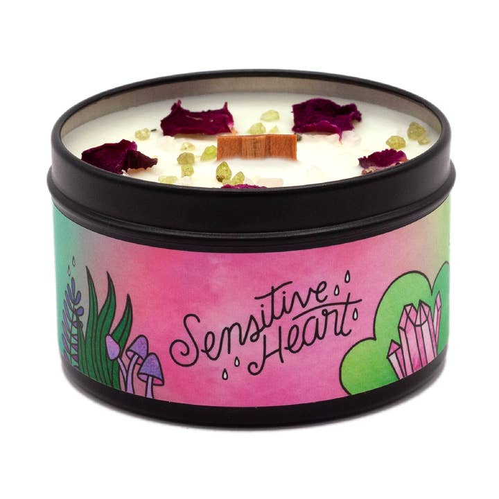 Sensitive Heart Aromatherapy Candle - Floral & Citrus for wholesale by Rachel Beyer