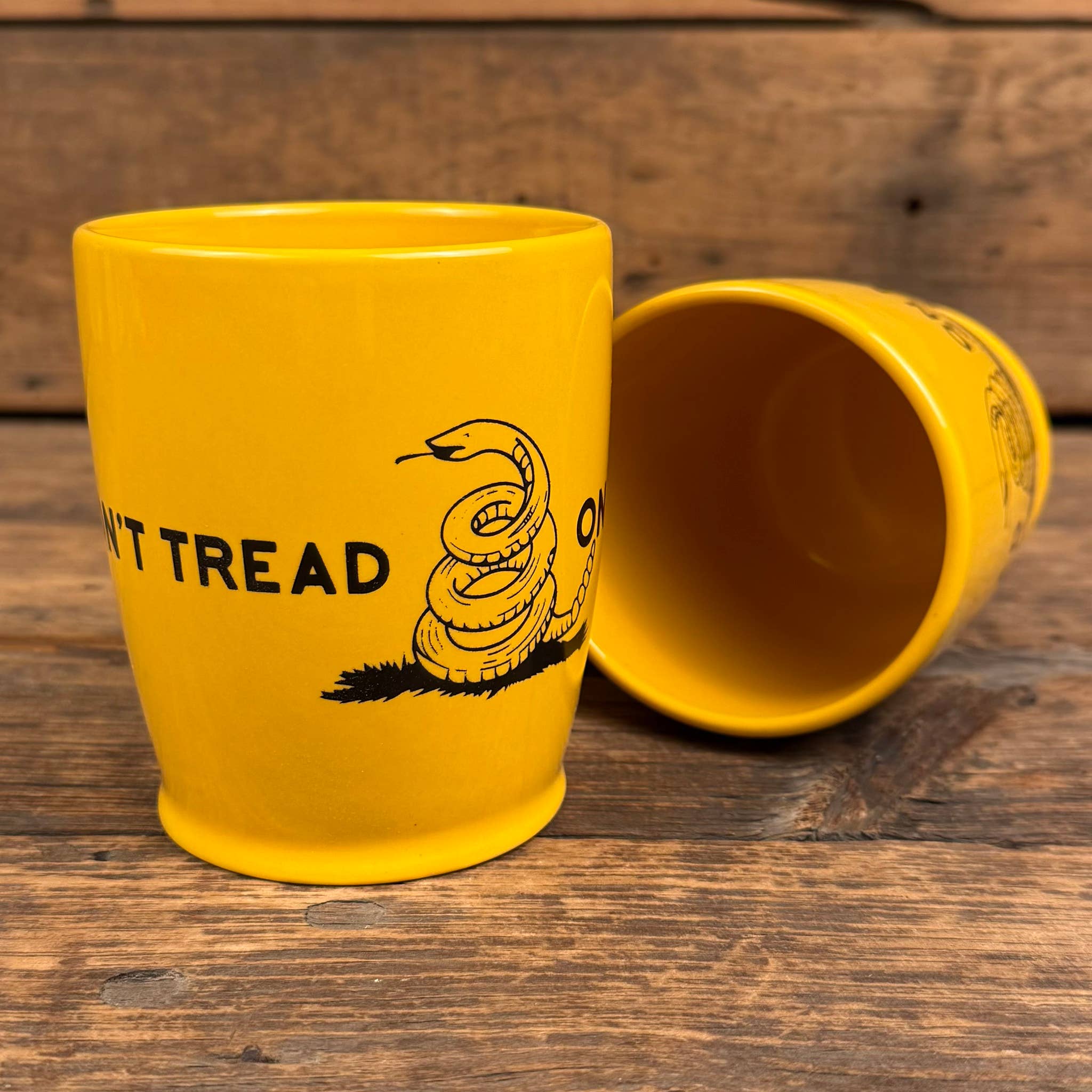 Liberty & Co. - Wholesale Coffee Mug - Don't Tread On Me – Gadsden Ceramic Mug4