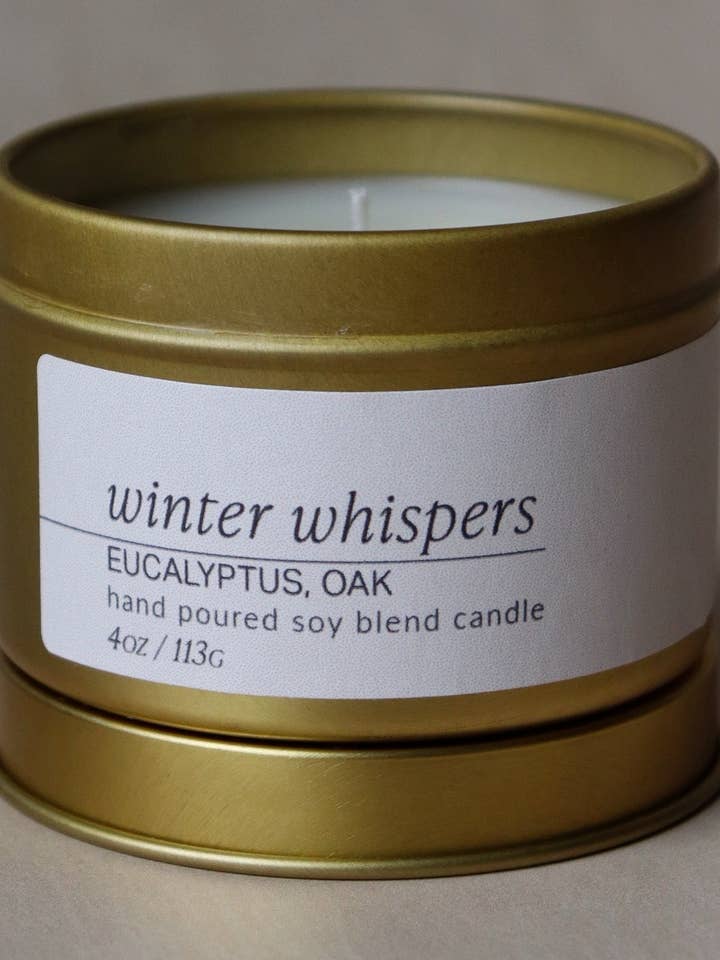 Winter Whispers 4oz Candle for wholesale by The Crafthaus