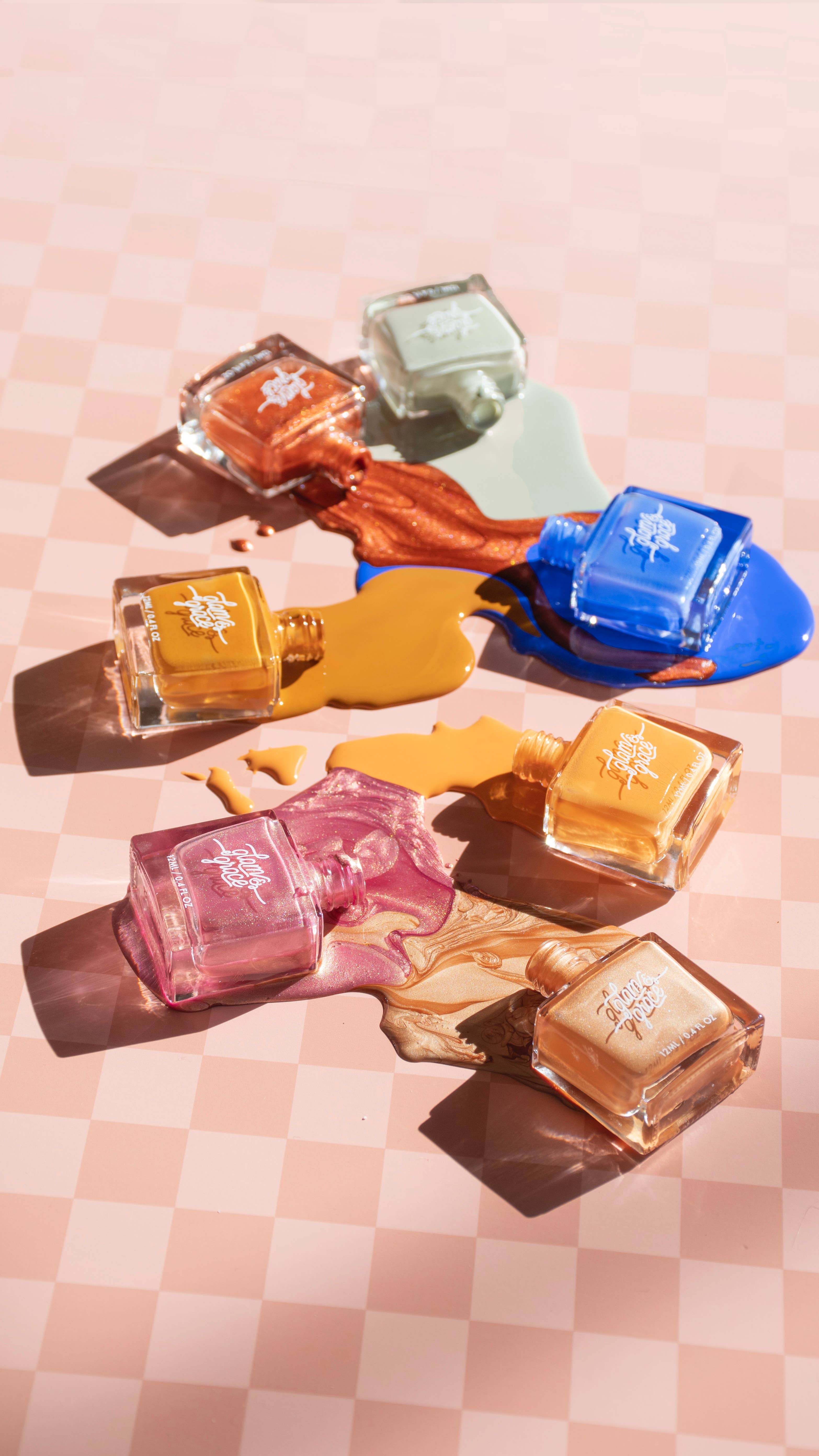 Glam & Grace - Wholesale Nail Polish - Non-Toxic Nail Polish - Marigold6