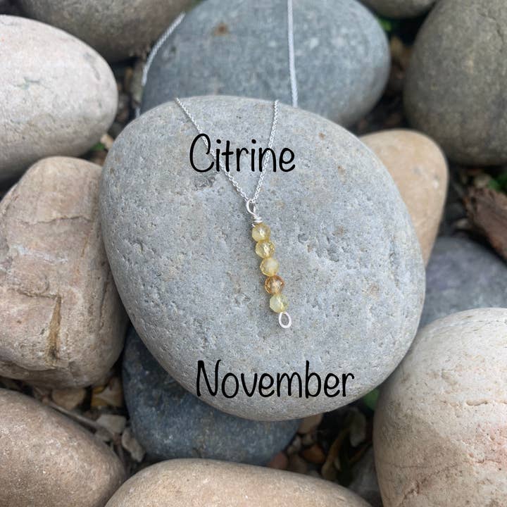 Positive Shine Jewelry - Wholesale Pendant/Charm Necklace - Genuine Birthstone Necklace10