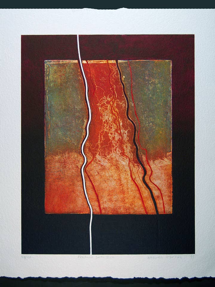 Tierra fracturada II para venta al por mayor de Brenda Hartill