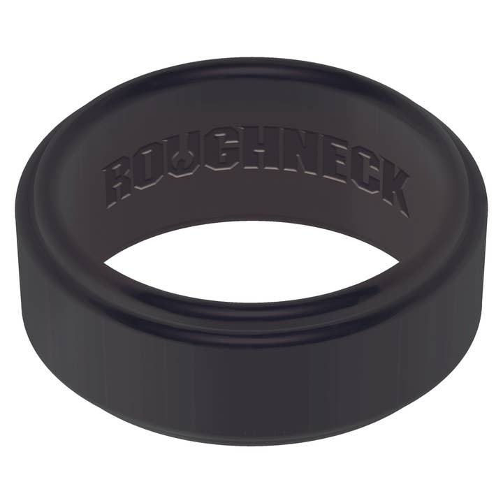 Novelty Closeout - Wholesale Band/Stacked Ring - Roughneck Men's Silicone Ring Assortment Boxed - 12/Pack1