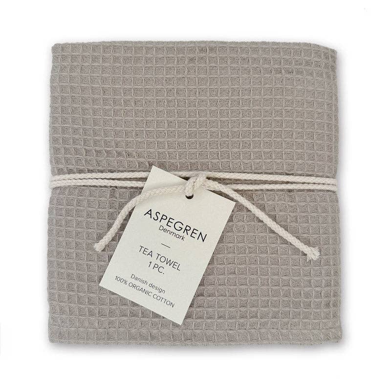 Aspegren Denmark - Wholesale Tea Towel - Tea Towel - 100% Organic Cotton - North - Oyster Gray
