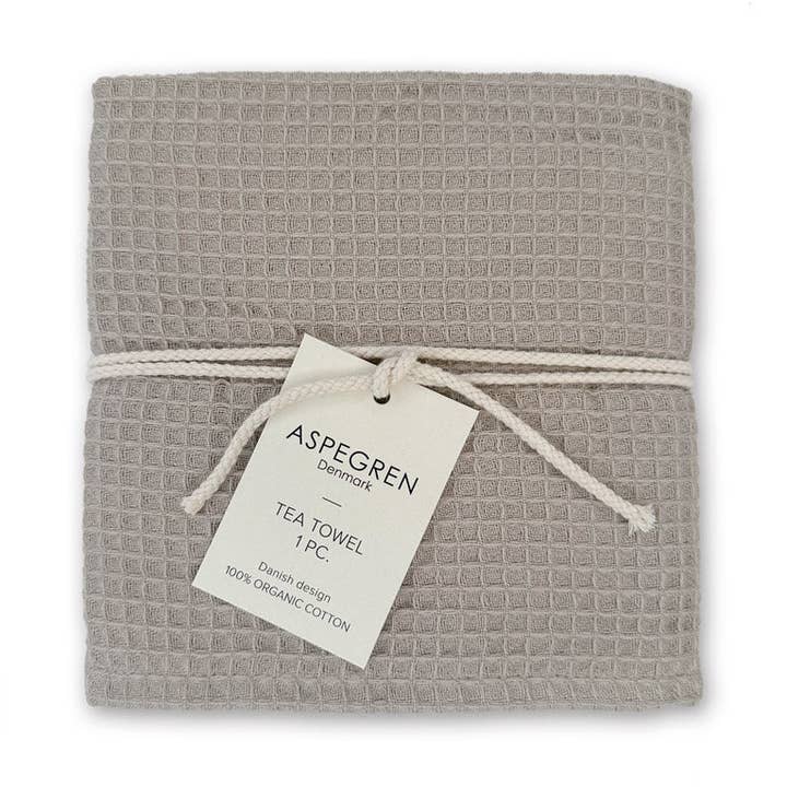 Aspegren Denmark - Wholesale Tea Towel - Tea Towel - 100% Organic Cotton - North - Oyster Gray0