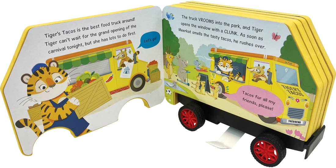 EDC Publishing - Wholesale Preschool Book (3-5) - Taco Truck1