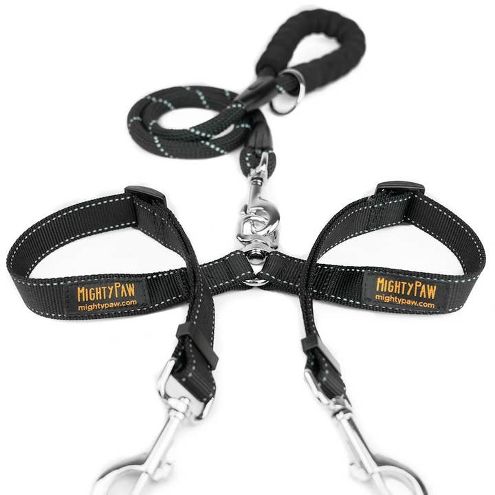 Mighty Paw - Wholesale Pet Leash - Dog - Double Dog Leash - Rope Handle2