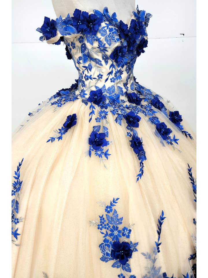 Chicas - Vendita all'ingrosso Vestito - Donna - Abito da Quinceañera Senza Spalline Nude CHF311114