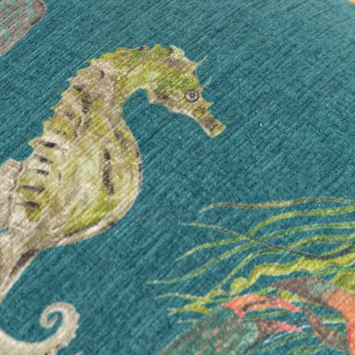 Abyss Sea Creatures Rectangular Cushion Ocean for wholesale on Faire