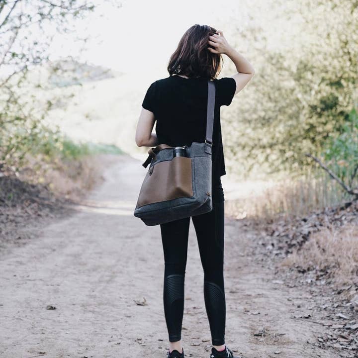 Oliday – bolsa para fraldas - Bebé por atacado – Mochila Loft Diaper Bag - Cinzento7