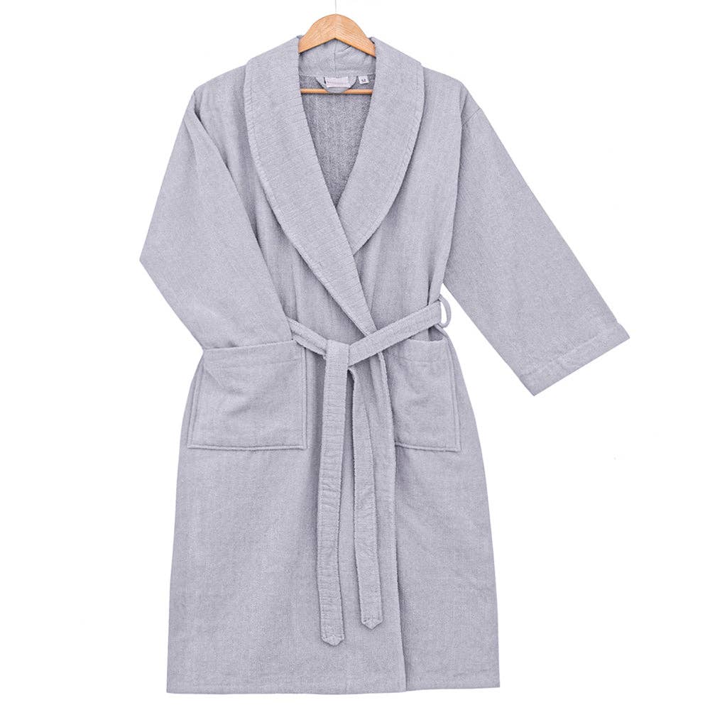 Veluda - Wholesale Robe - Unisex - Luxurious Spa Robe With Belt and Big Pockets1