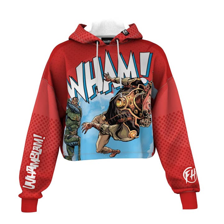 Felpa corta Freshhoods x WHAMblam WHAM per la vendita all'ingrosso da parte di FreshHoods