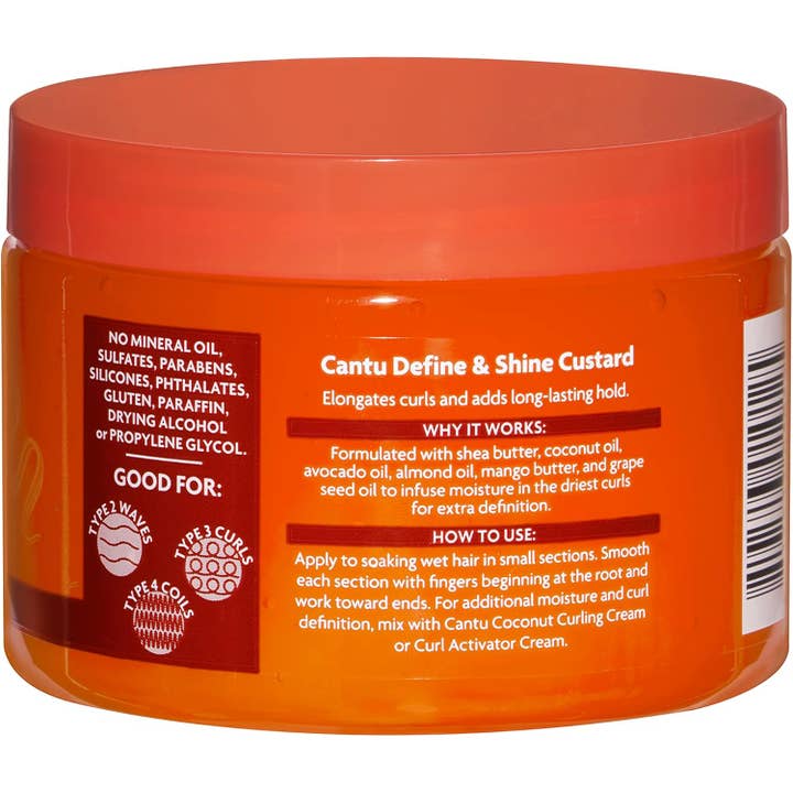 mOrganics Beauty - Wholesale Hair styling gel/mousse - Cantu Shea Butter Define & Shine Custard 340g1