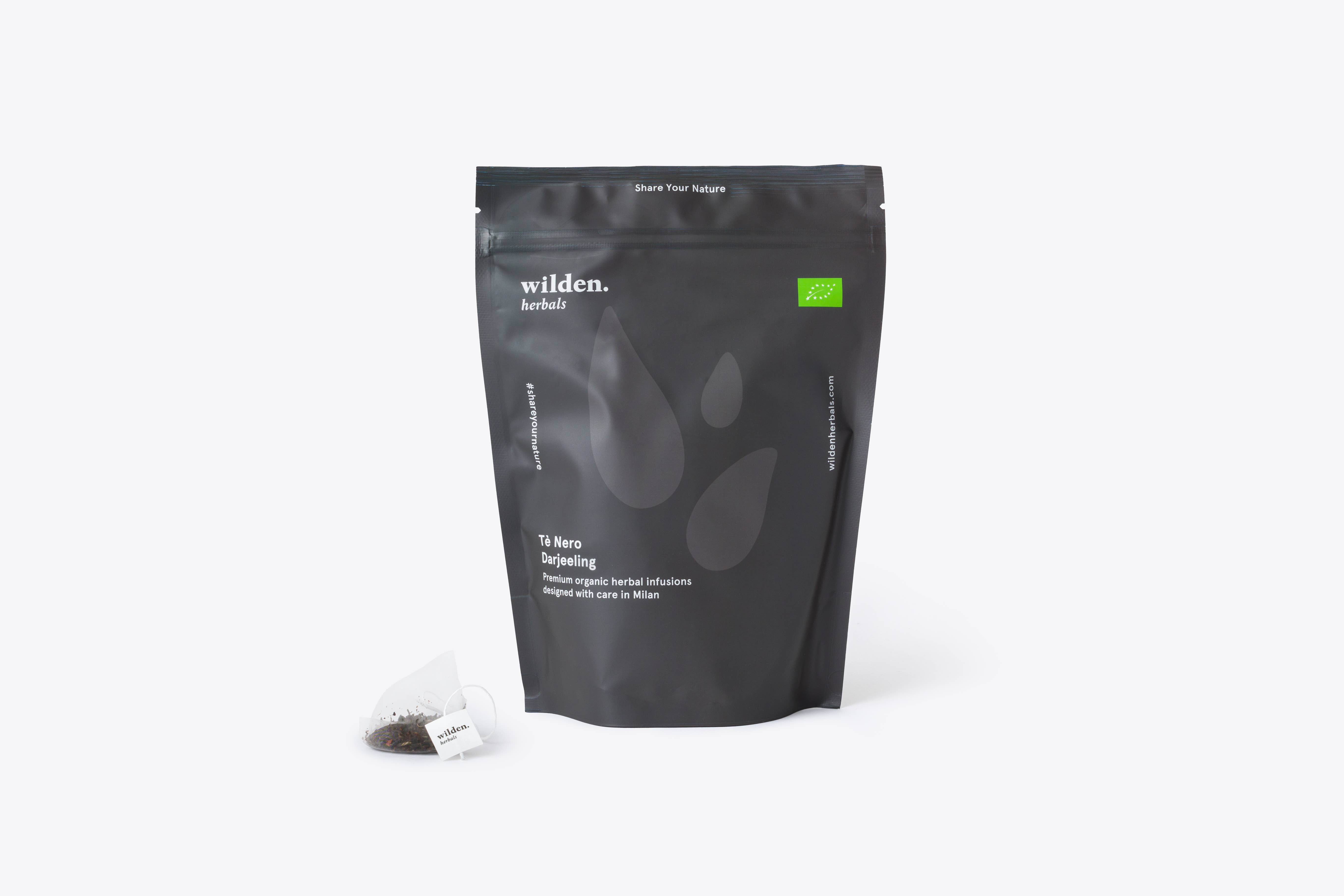 Wilden.herbals - Wholesale Health/Detox Tea - Organic herbal tea: Green or Black: Soft-packs 5