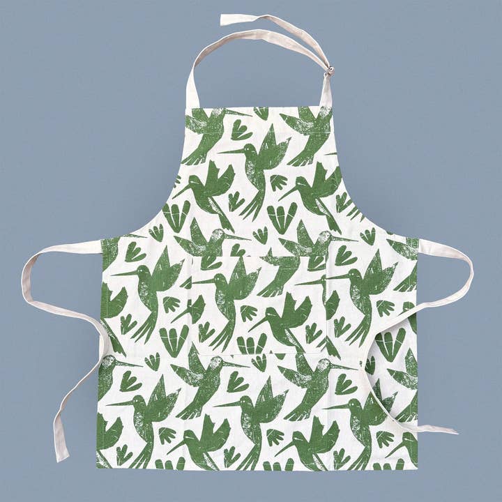 Kautzi Illustrations - Wholesale Apron - Apron Humming Birds – Wholesale