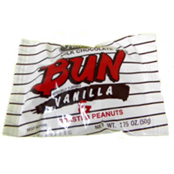 I Got Your Candy - Wholesale Chocolate Covered Sweets - Bun Candy Bar Vanilla 1.75oz - 24ct