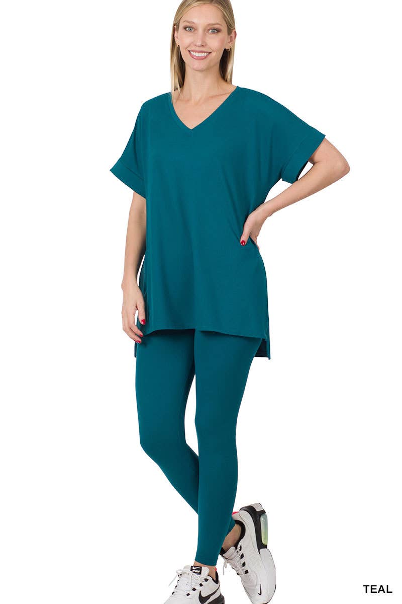 42POPS – wholesale Mjukisset – Dam – .Tunika & Leggings 2-delarsset12