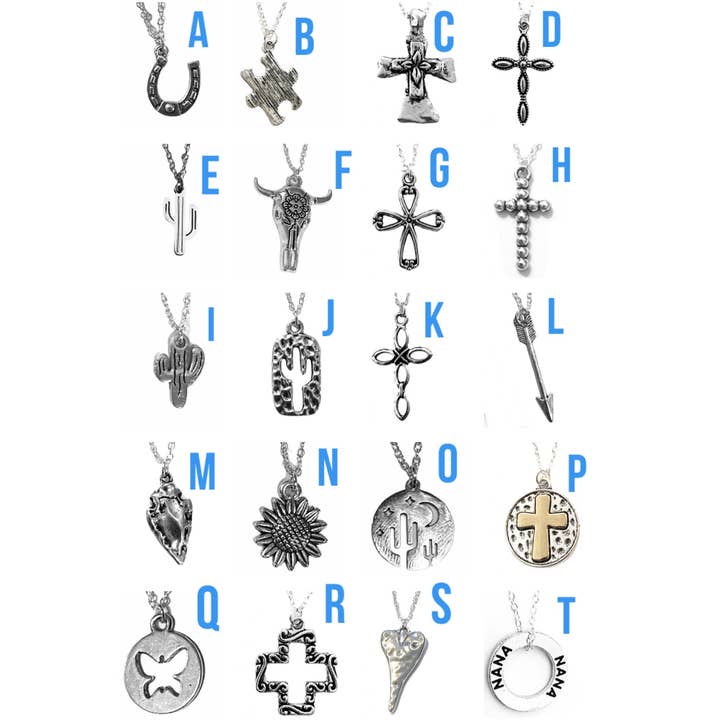 Handcrafted Minimalist Silver Pendant Necklace for wholesale by Broken Record Boutique