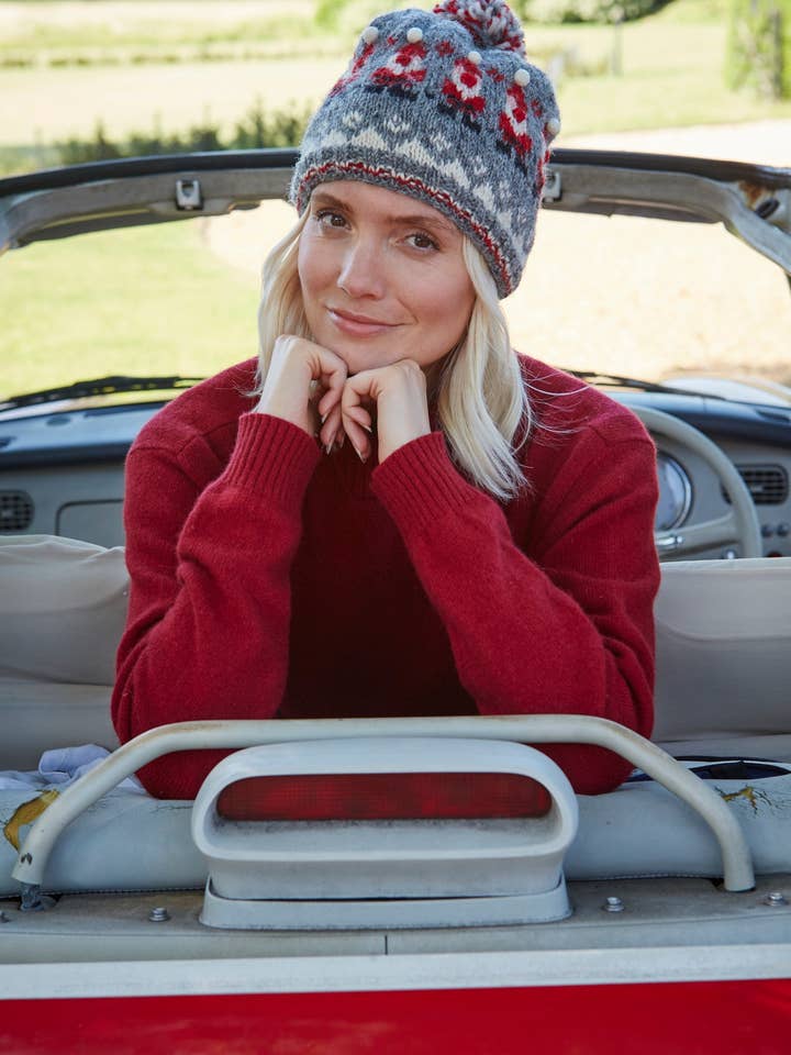 Gorro Santa Bobble por atacado de Pachamama Ltd