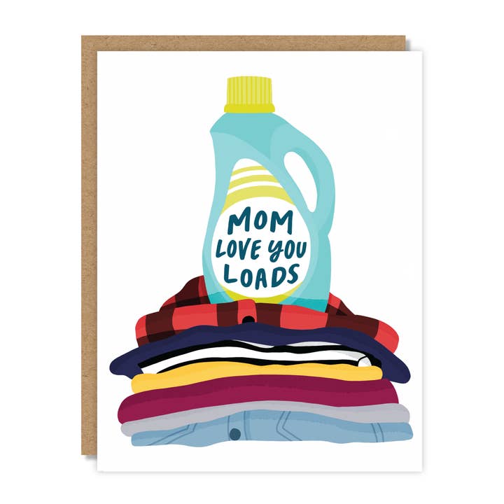 Mama, liebe dich lädt Karte für den Großhandel von Tiny Buffalo Designs Co.