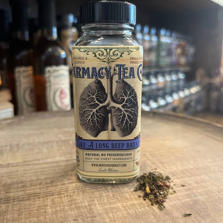 Montana Farmacy - Wholesale Health/Detox Tea - Take a long deep breath respiratory support Herbal Tea