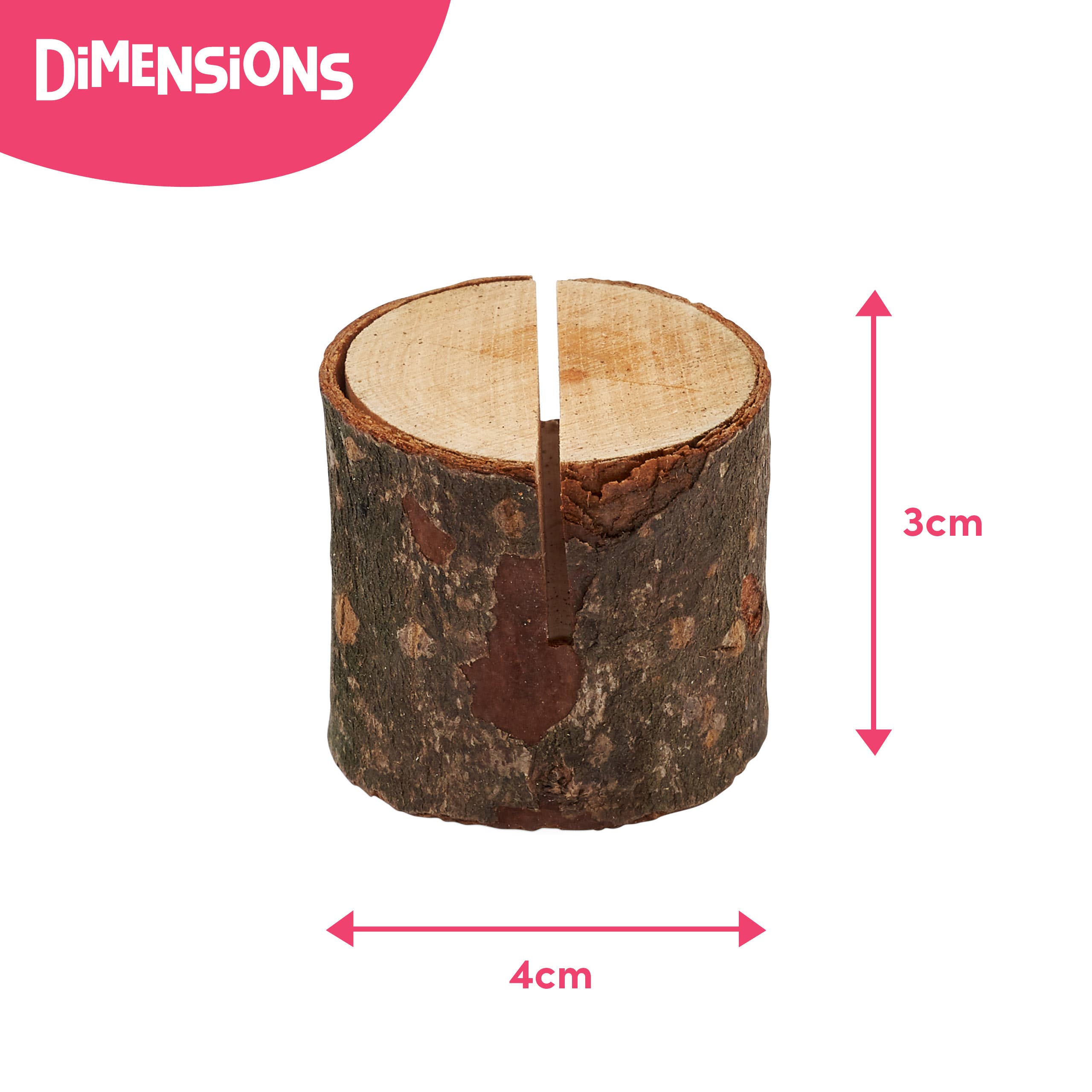 The Twiddlers - Wholesale Place Card / Place Holder - 50 Pine Wood Table Place Card Name Holders for Weddings2