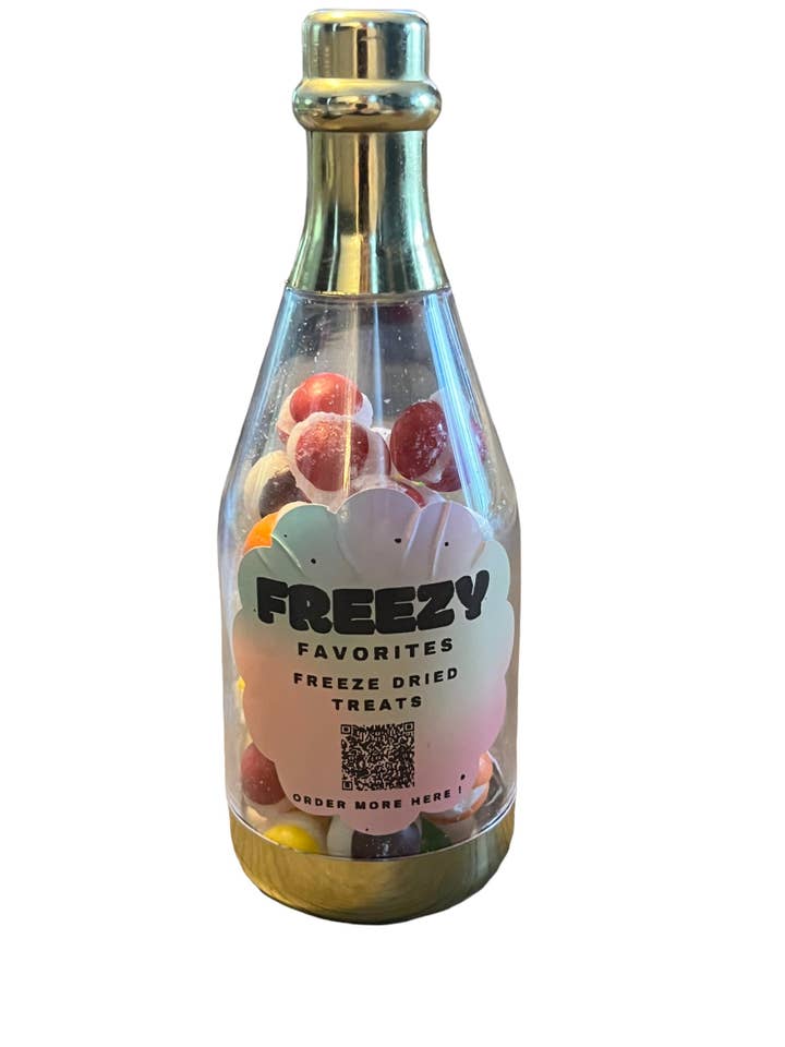 Sabores rellenos de champán, con crujientes liofilizados para venta al por mayor de Freezy Favorites