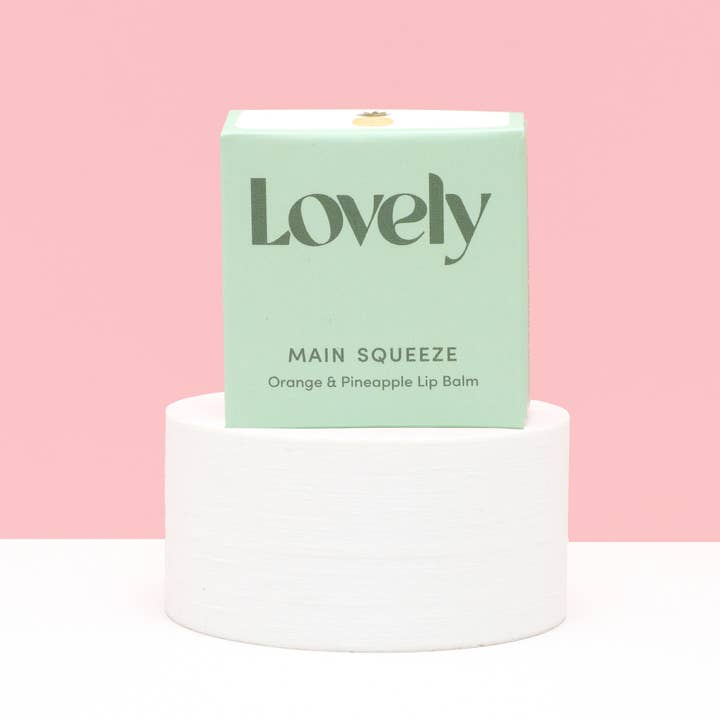 Lovely Skincare – wholesale Lip Balm – Lip Balm - Main Squeeze - Orange & Pineapple