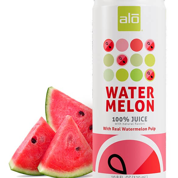 Watermelon Juice/ 100% JUICE/10.8 fl oz pack of 12 for wholesale by ALO drink