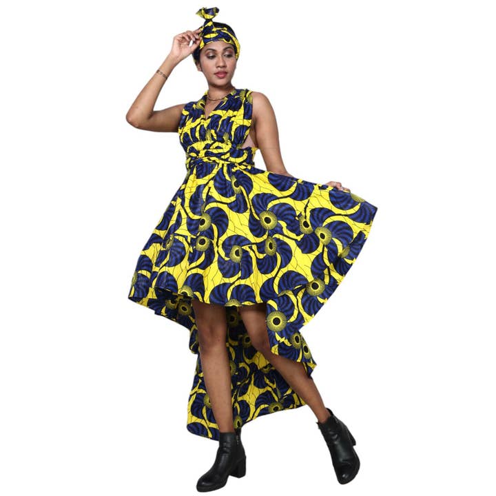 African Stars - Vente Robe – femme - Jupe/Robe Femme Style Multi-Port -- FI-313644